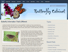 Tablet Screenshot of butterflycabi.net